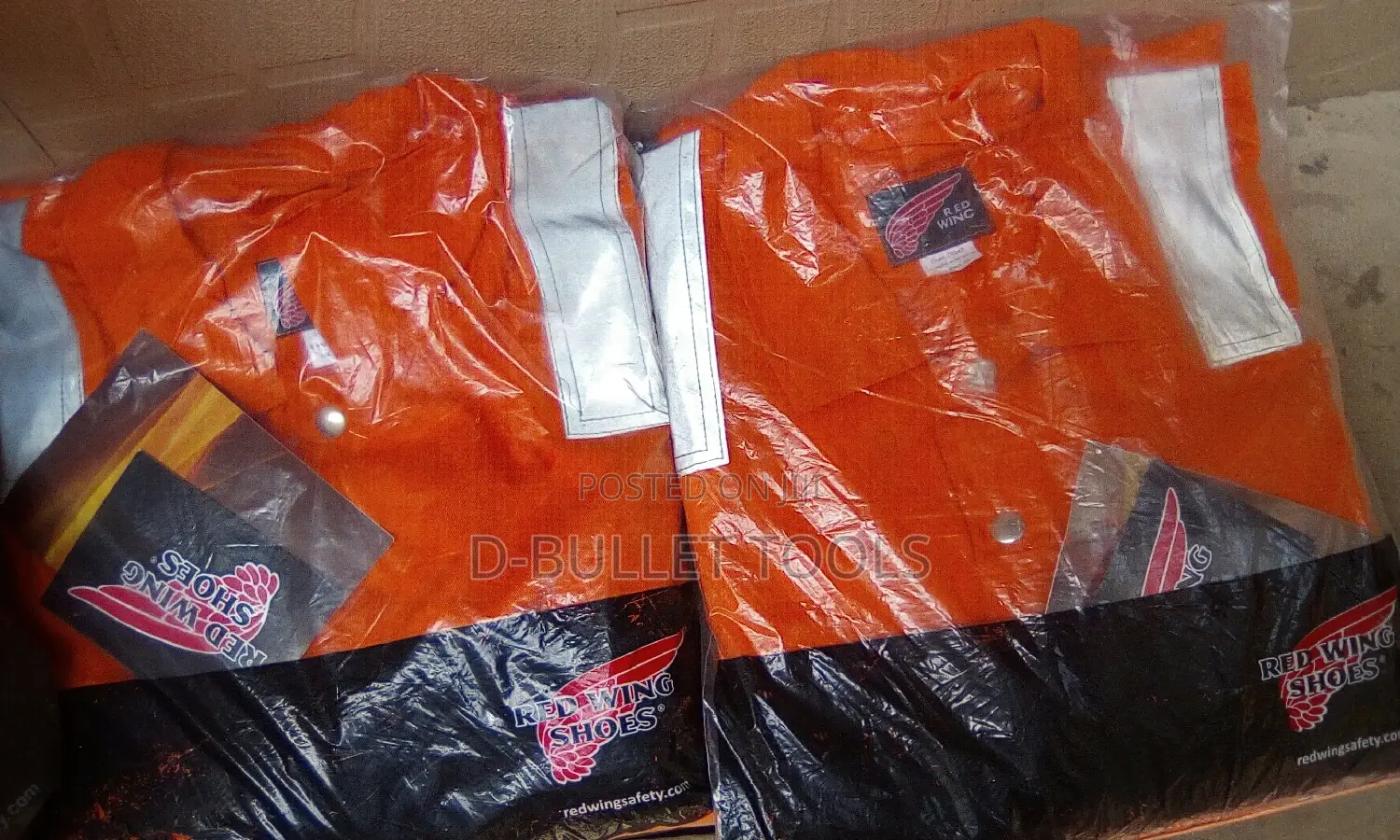 Red Wings Fire Coverall