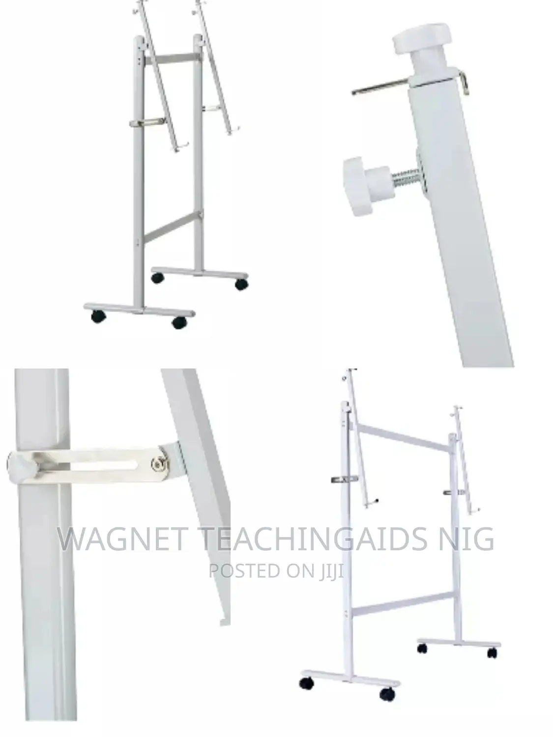 White Magnetic Board Stand
