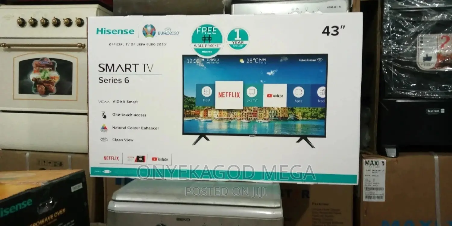 Hisense 43inches Smart Television