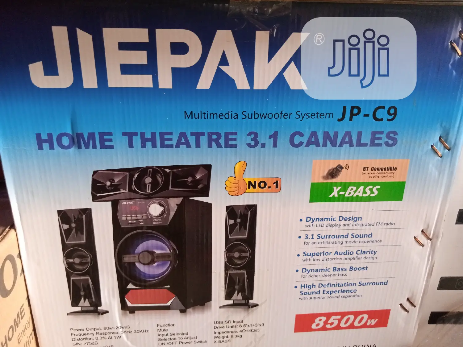 JIEPAK 3.1 Home Theater