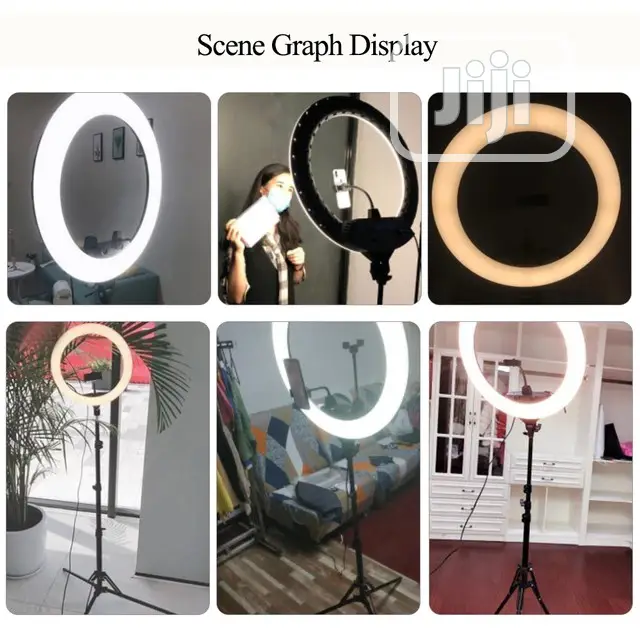 Universal 18inches Ring Light With Tripod Stand