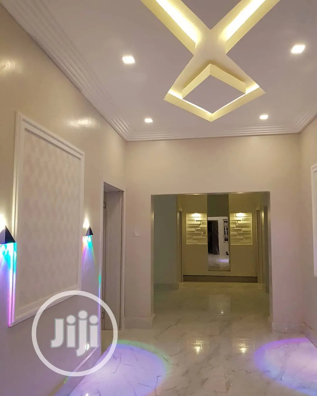 Pop Ceiling Design With Interior Finishing