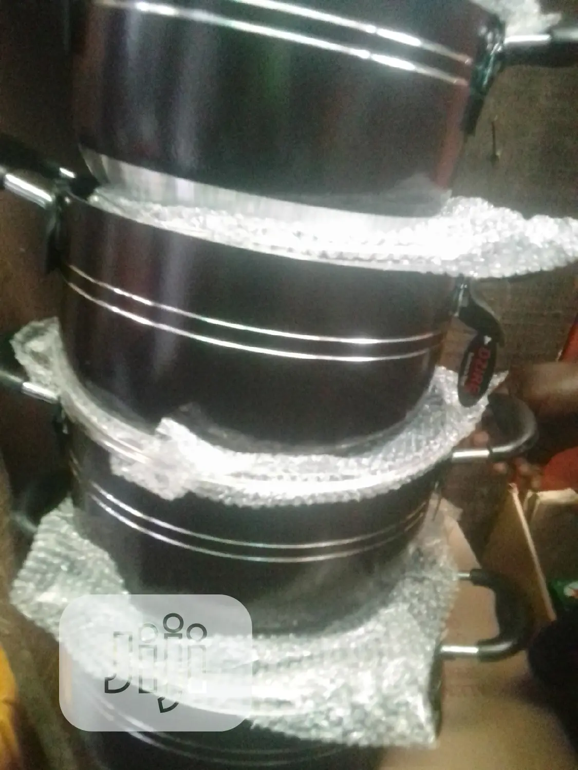 Eurosonic 4sets of Mega Size Non-Stick Cooking Pots
