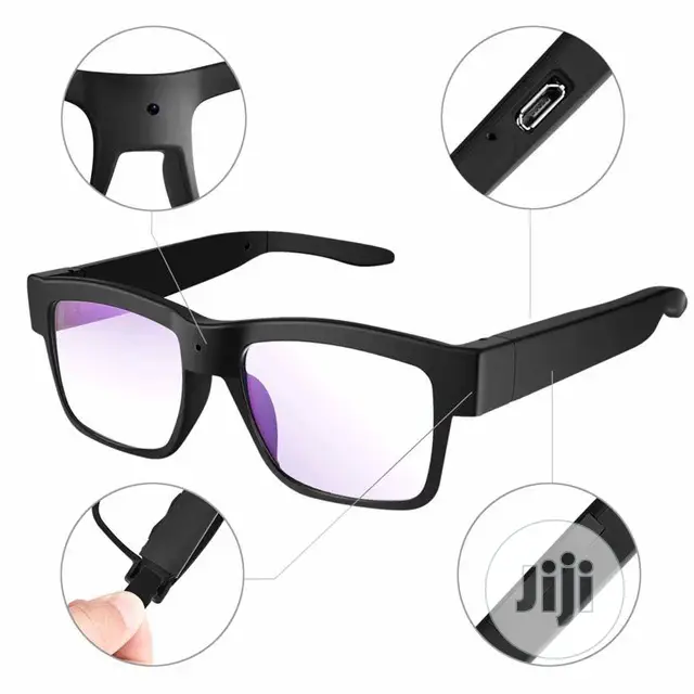 Camera Glasses 1080p Hd Video Glasses Max 32gb Storage Card
