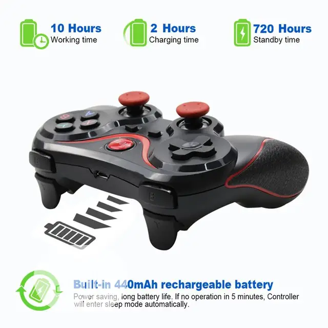 Bluetooth Joystick Wireless Gamepad Game Controller Joystick