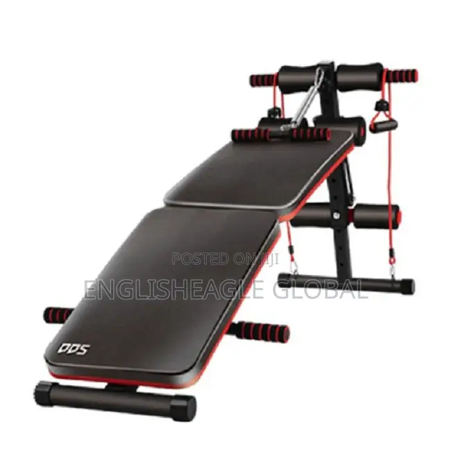 Sit Up Bench Foldable With Tummy Trimmer
