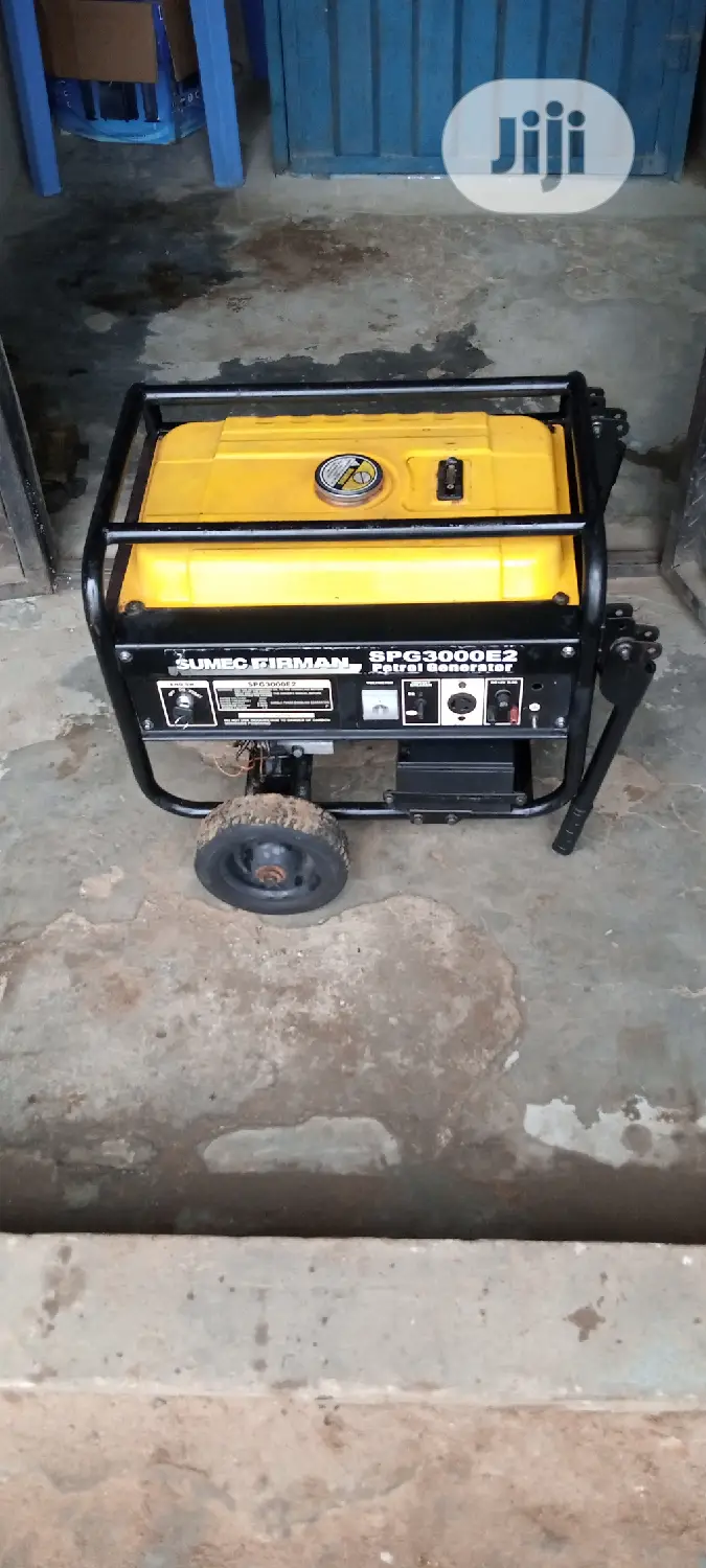 Fairly Used 2.8kva Sumec Firman Spg3000e2 Generator +Receipt