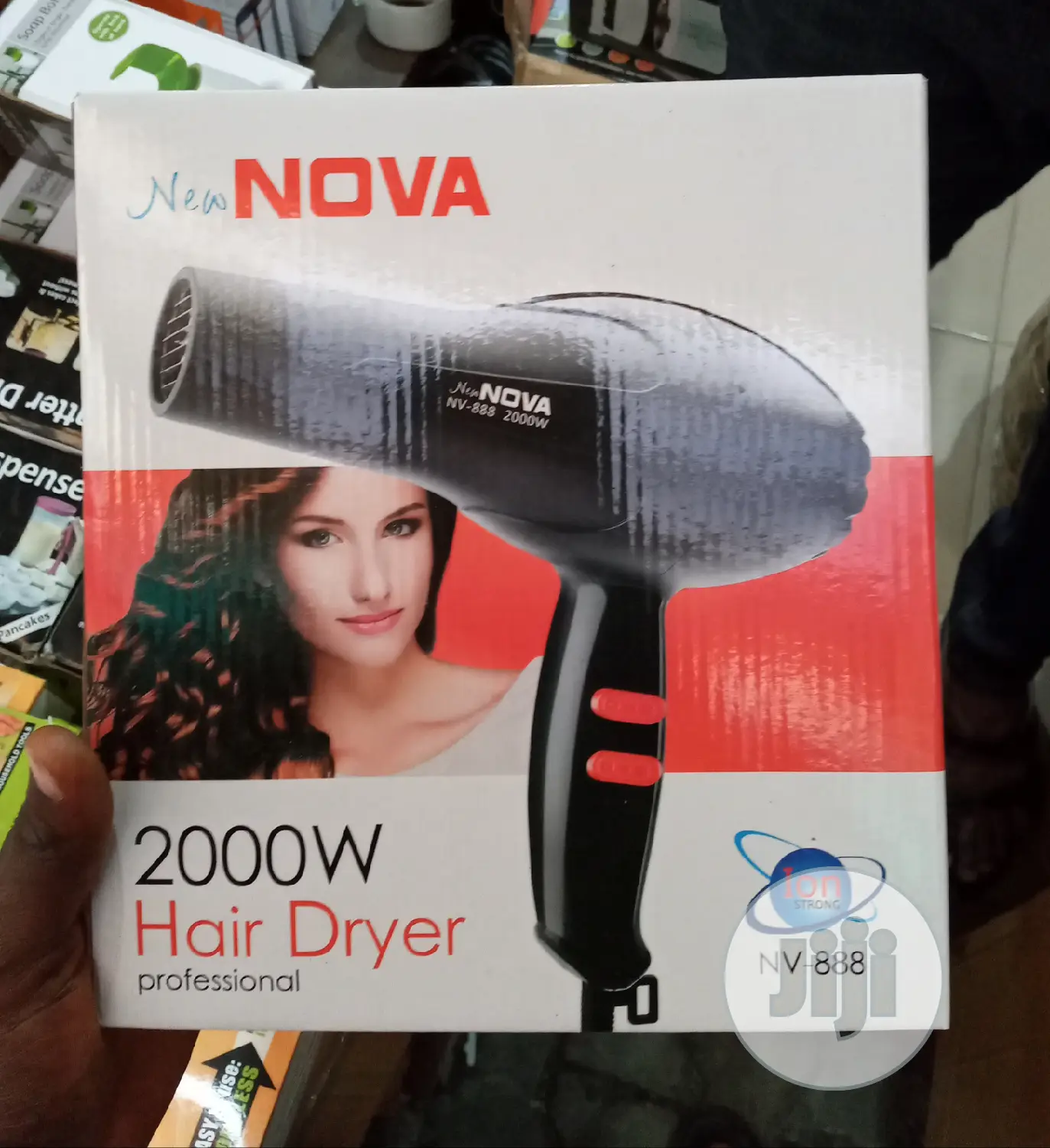 Portable Electronic Hairdryer 2000watts