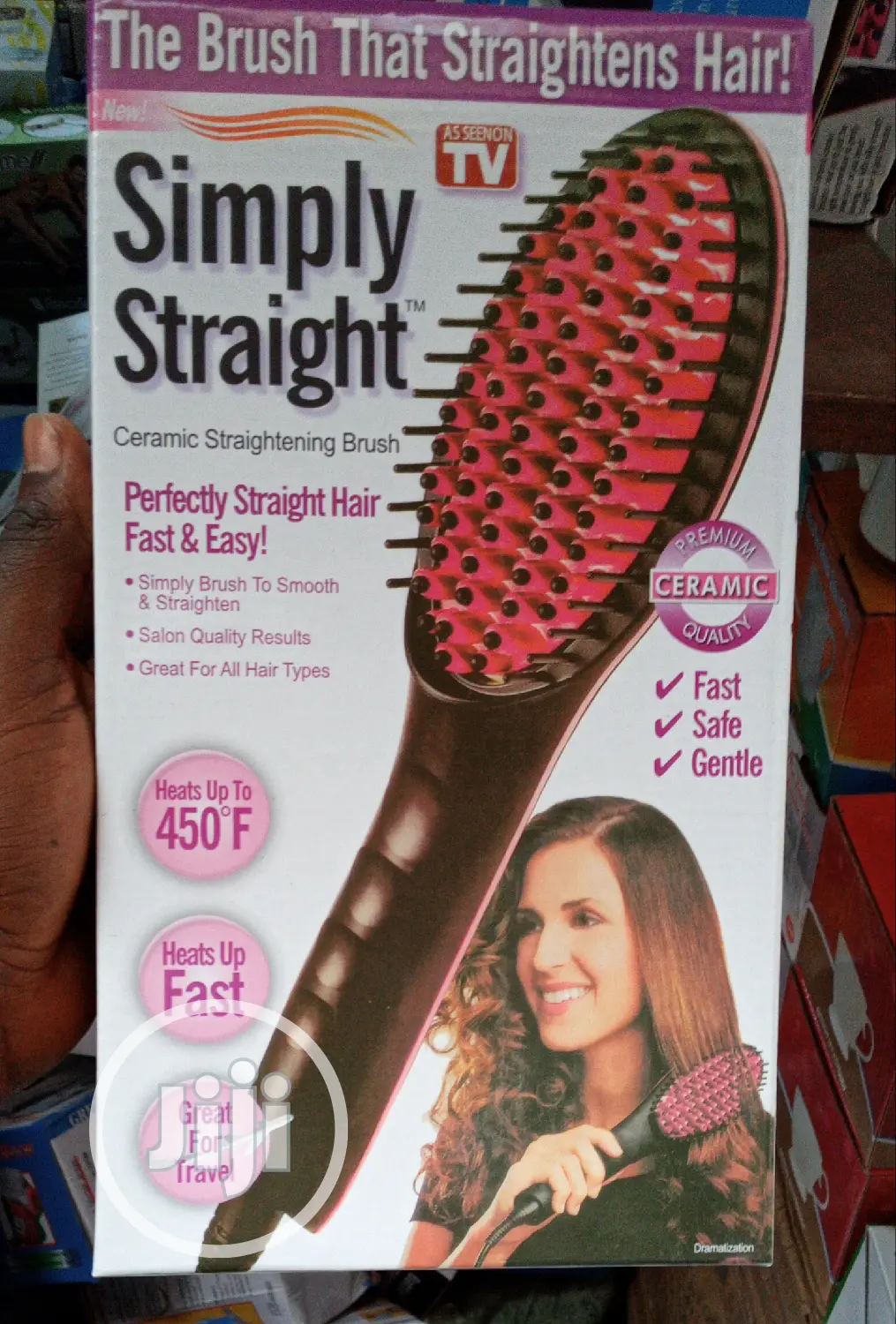 Electronic Hair Brush/Straightener