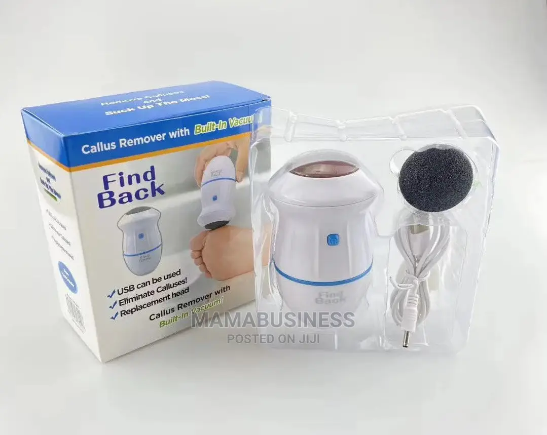 Find Back Callus Remover With Built-in Vacuum