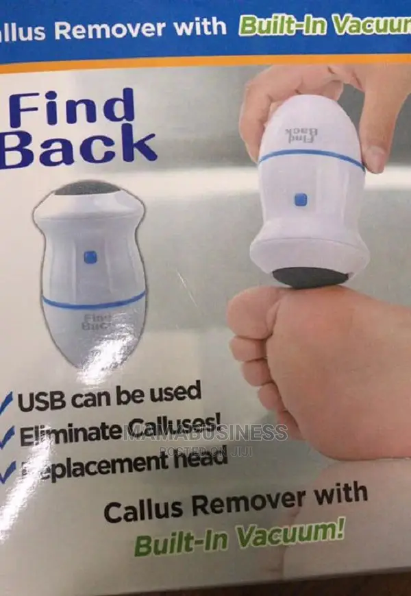 Find Back Callus Remover With Built-in Vacuum