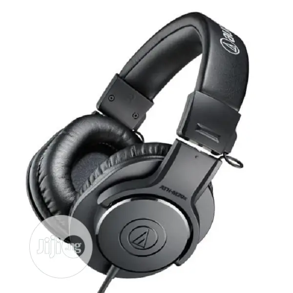 Ath-M20x Professional Studio Monitor Headphones - Black