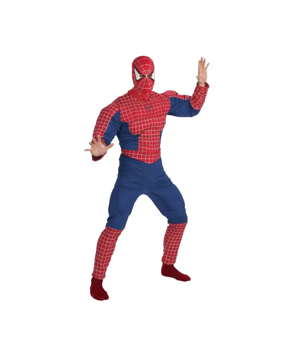 Spiderman Muscle Adults Costume