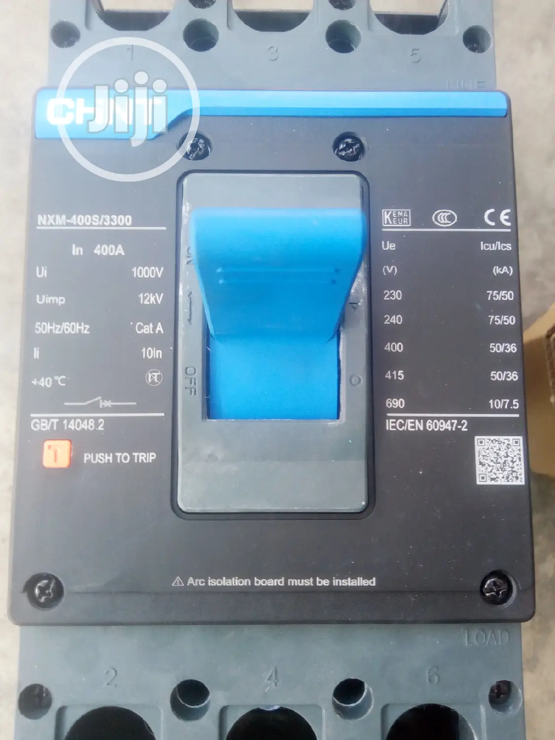 400 Amp Circuit Breaker Chint 3pole