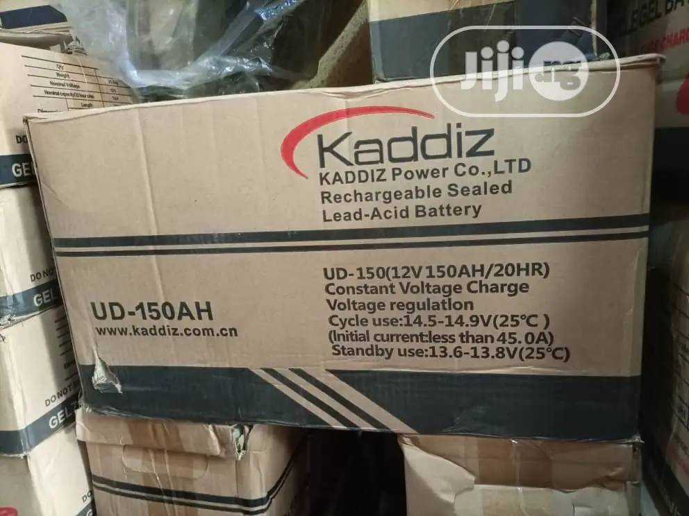 Kaddiz Solar Battery 150ah
