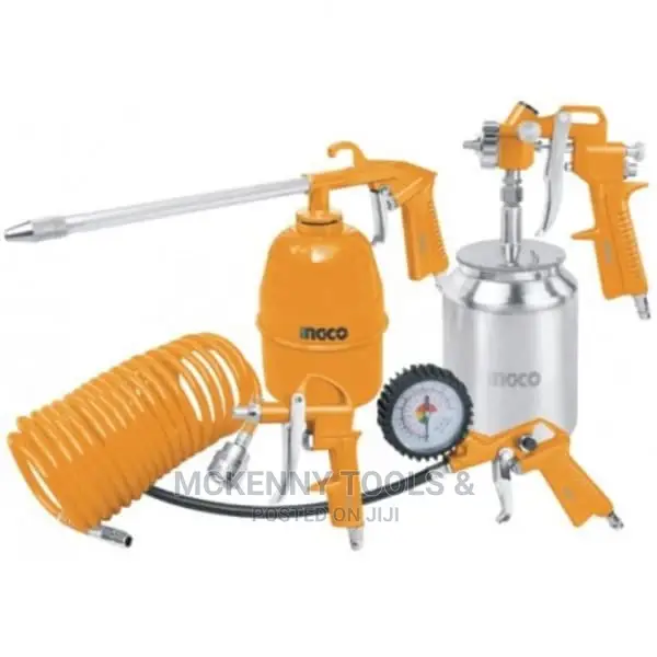 Air Spray Gun Set of 5 Pieces