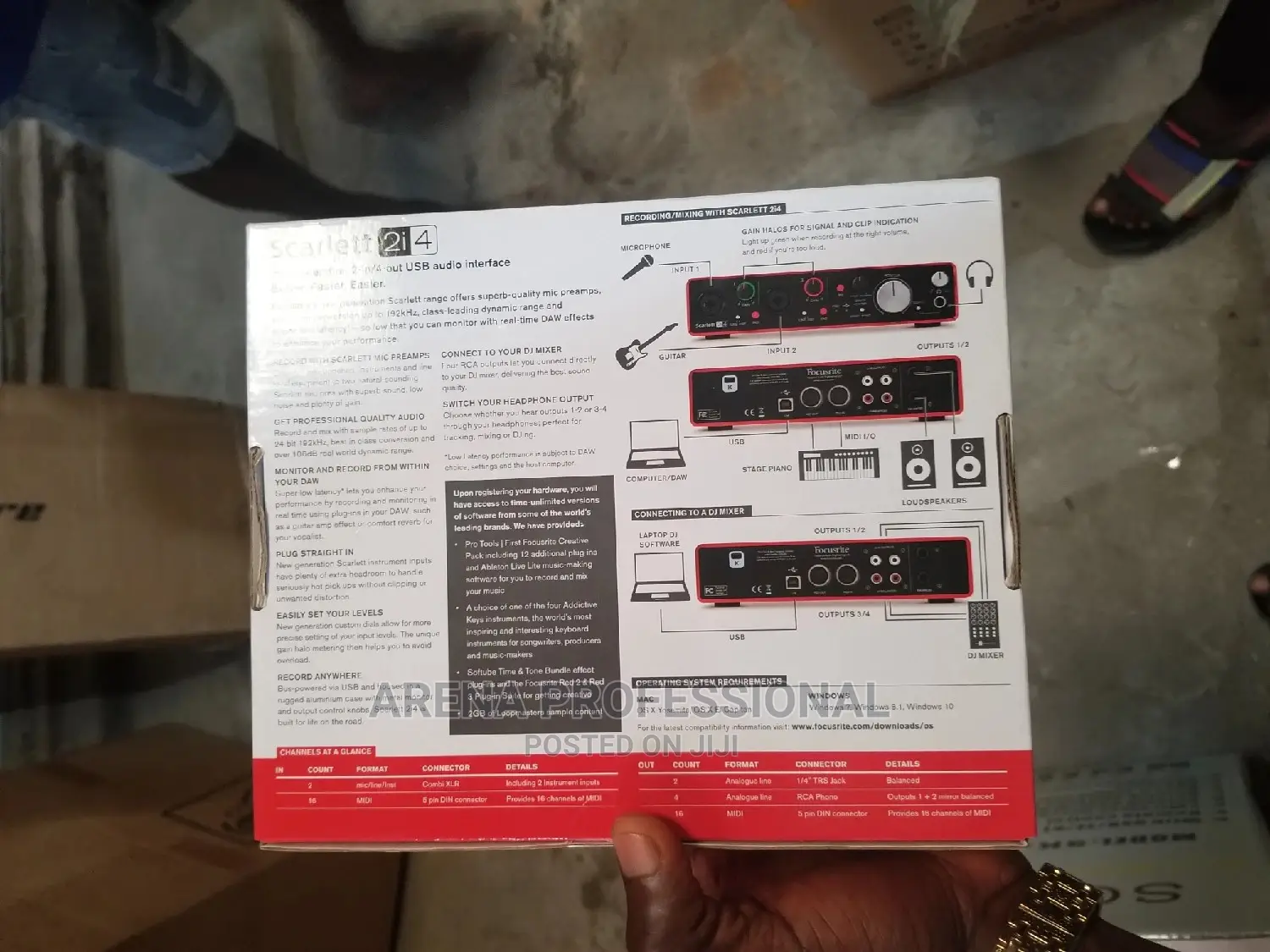 Focusrite Scarlett 2i4 Soundcard