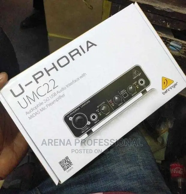U-Phoria UMC22 Soundcard