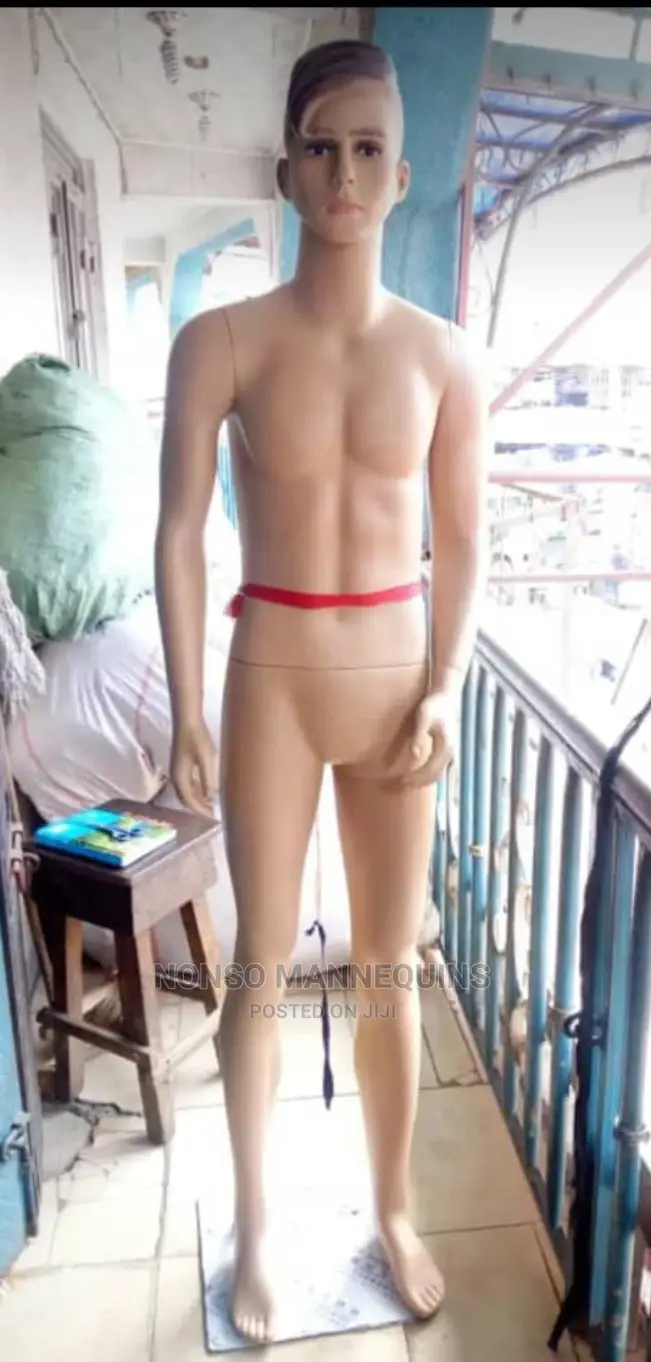 Full Body Handsome Face Male Plastic Mannequin