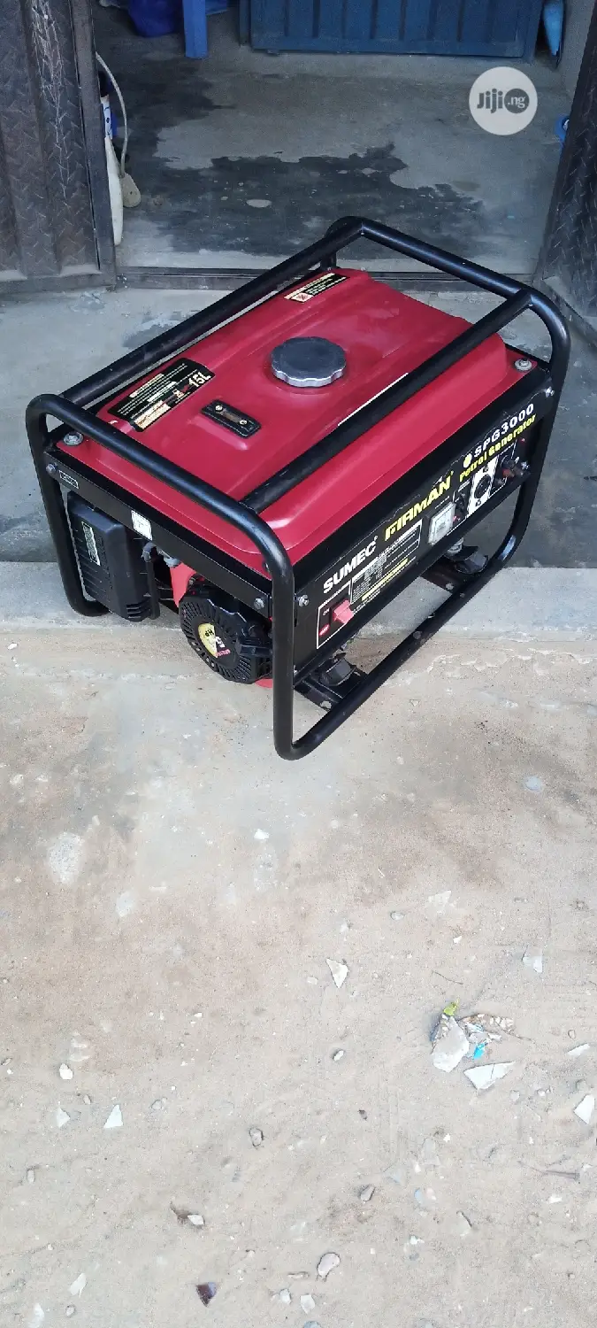 Almost New 2.8kva Sumec Firman Spg3000 Generator +Receipt