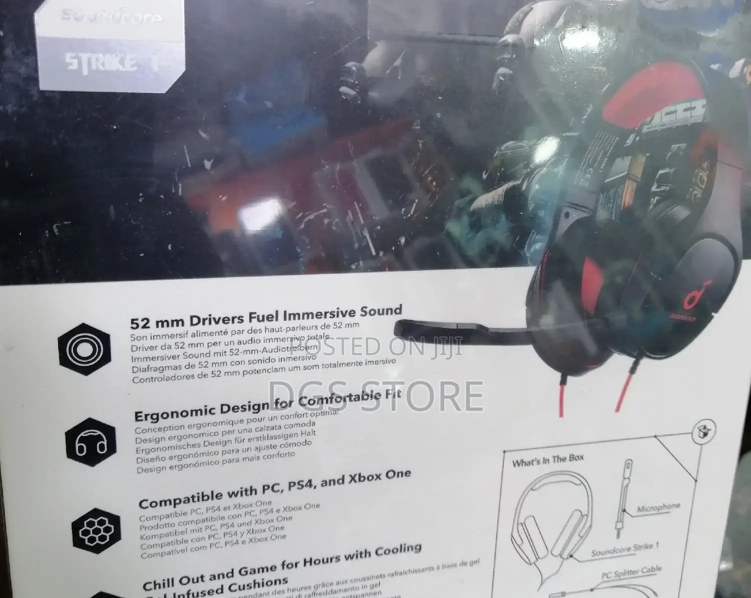 Anker Soundcore Strike 1 Gaming for Xbox One, Pc, Ps4