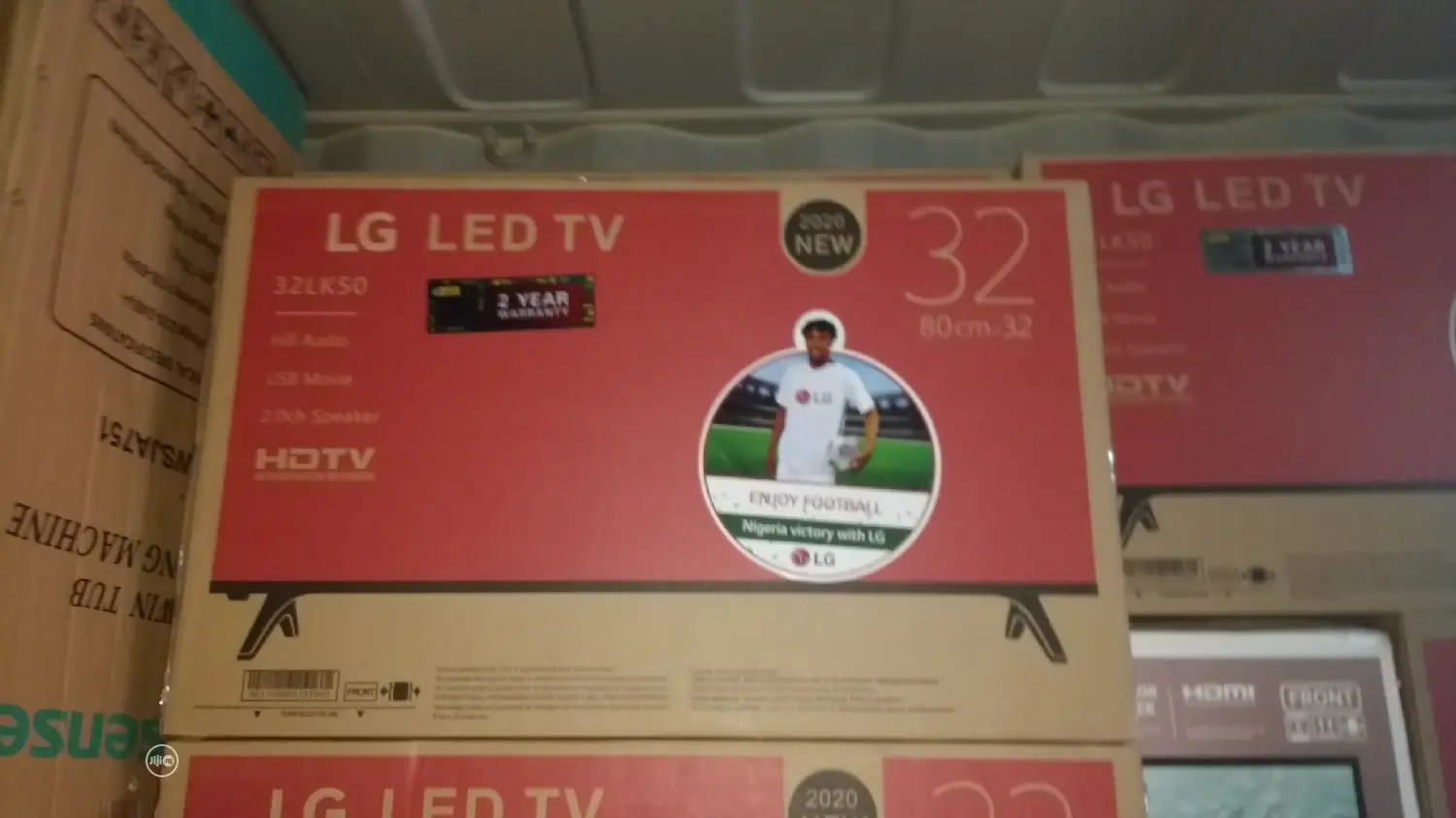 LG 32" (32lk50) Frameless Full HD LED TV With 2yrs Warranty