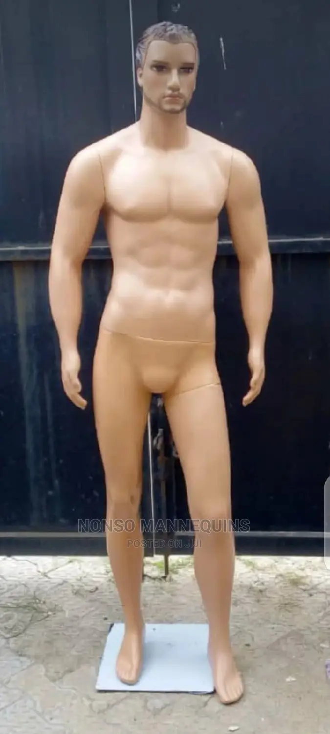 Full Body Huge Male Plastic Mannequin