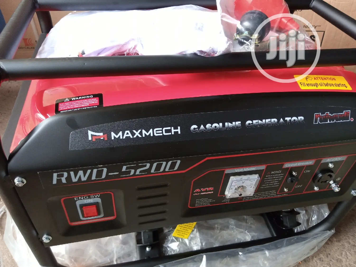 Maxmech 5200 Kva Gasoline Generator (100% Copper Coil)