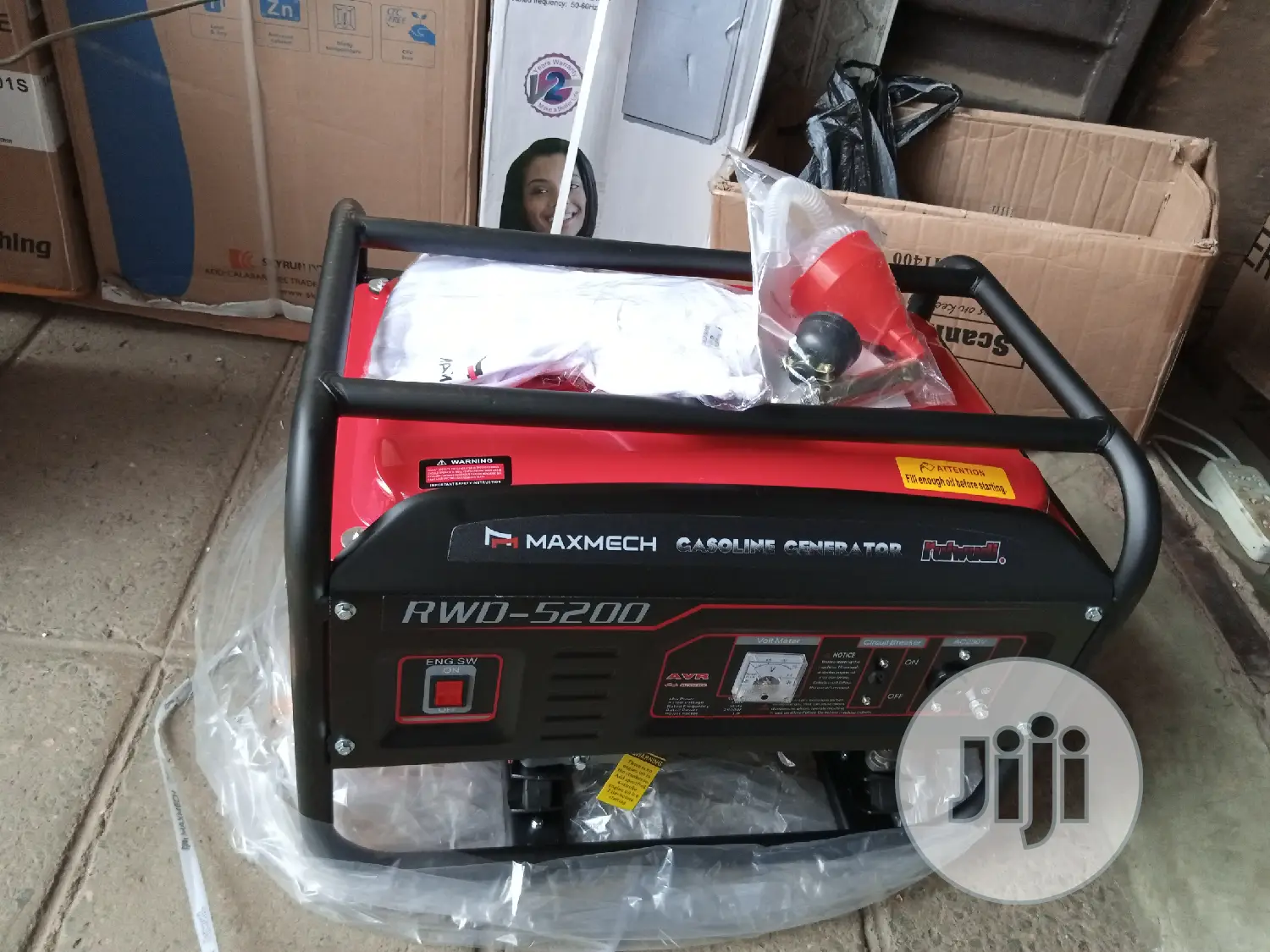 Maxmech 5200 Kva Gasoline Generator (100% Copper Coil)