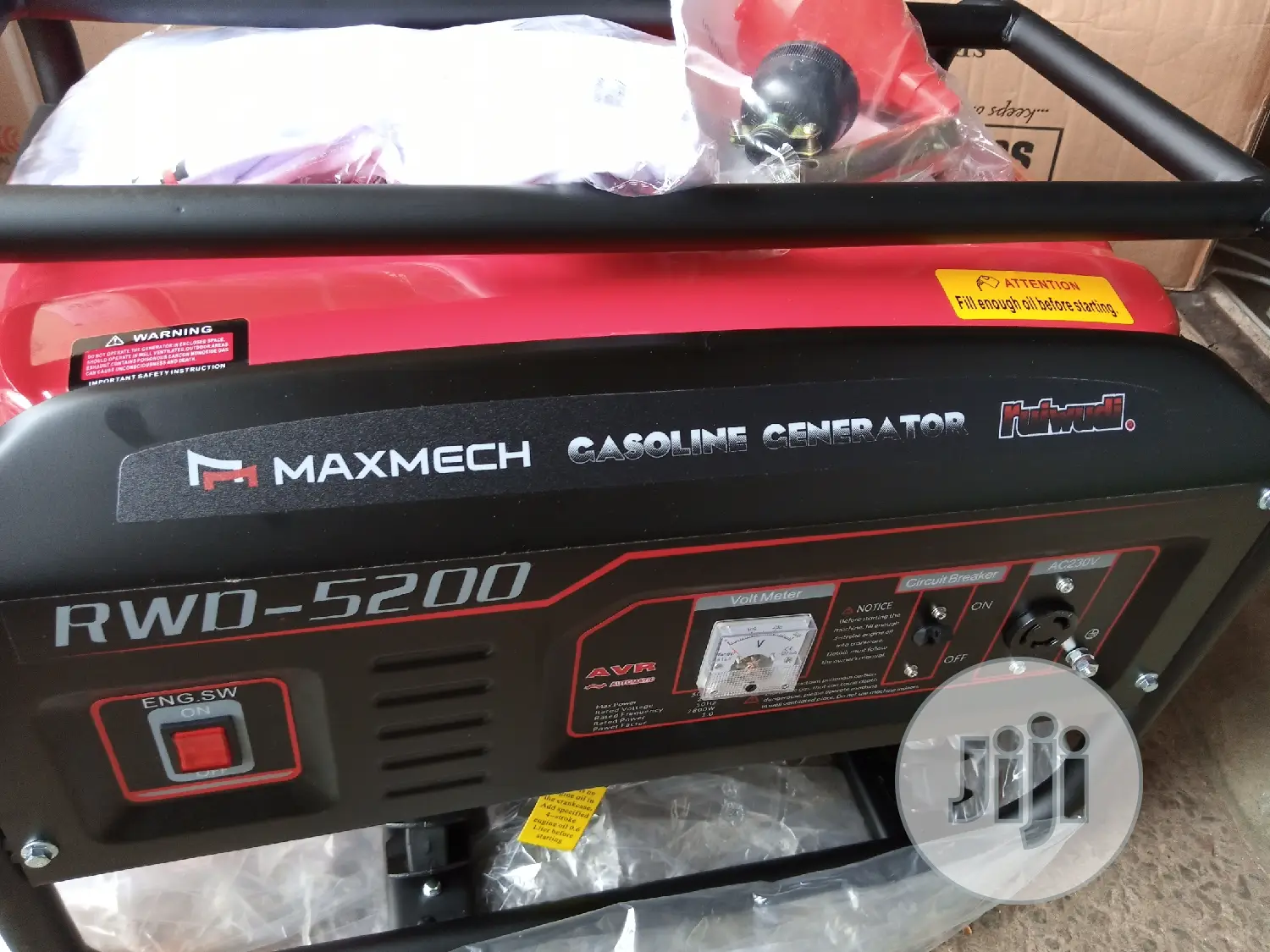 Maxmech 5200 Kva Gasoline Generator (100% Copper Coil)