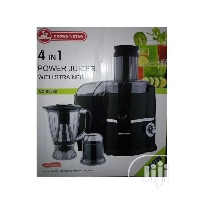 Master Chef 4 in 1 Juicer and Blender With Filter 600watts