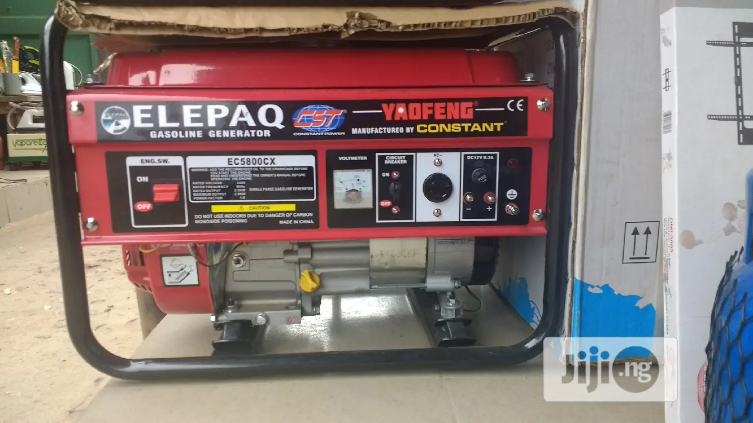 Elepaq Constant 2.5kva Full Copper Coil Generator (Ec5800cx)