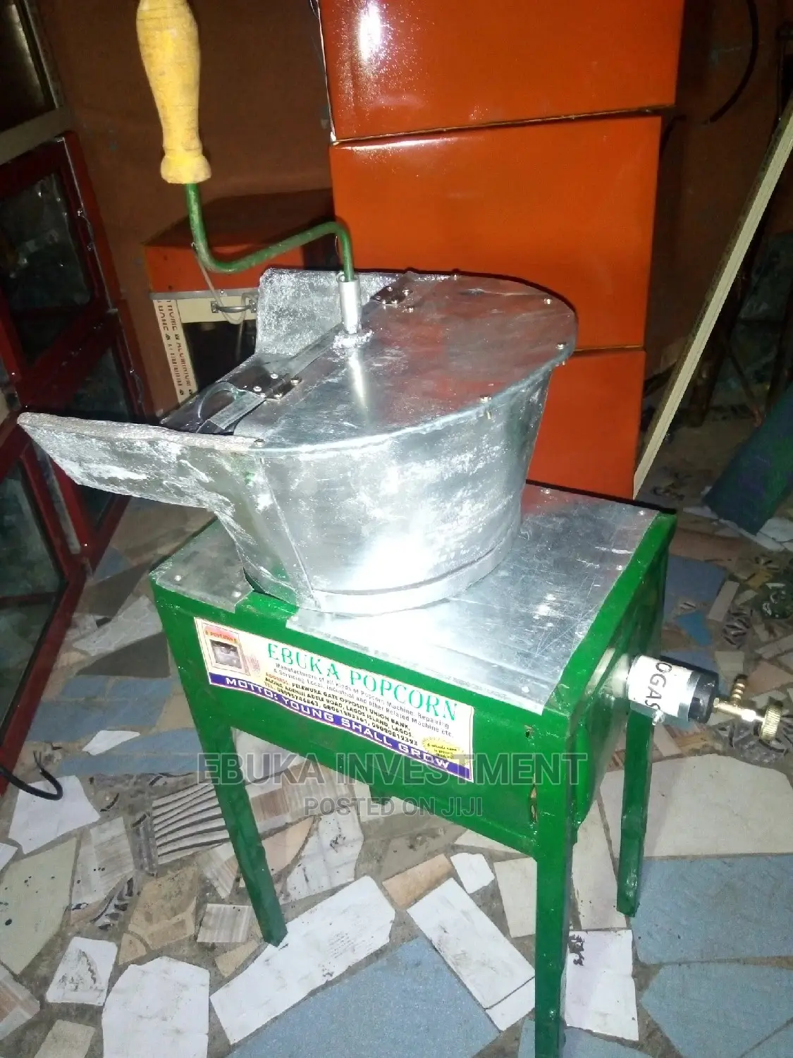 Gas Popcorn Machine 10