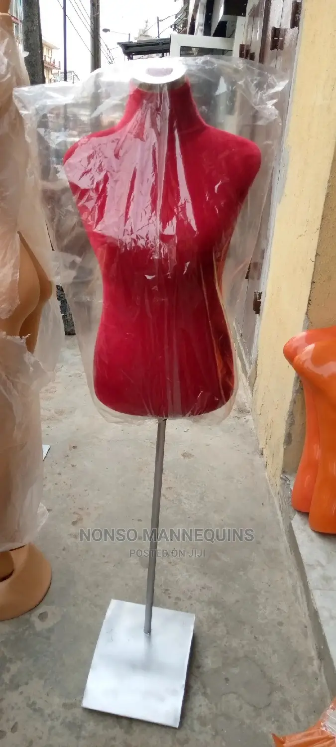 Pinnable Female Dressform For Drapping And Displaying Cloths