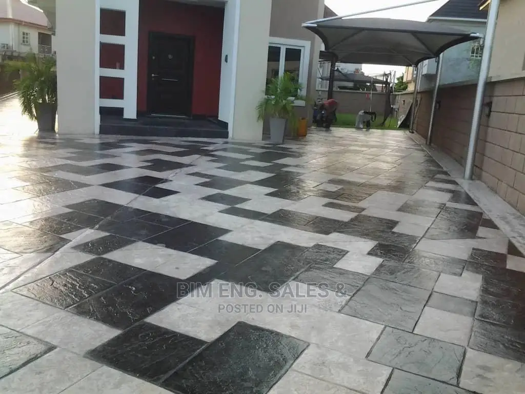 Concrete Stamped Floor Design Polishing Compound Sealer