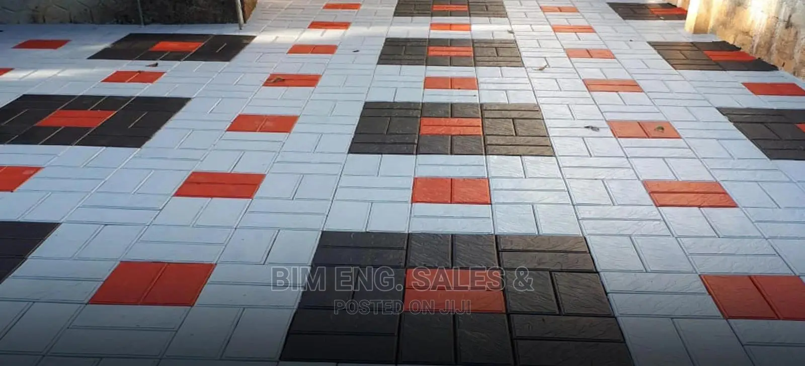 Interlock Polishing Floor Design Compound Stamped Concrete