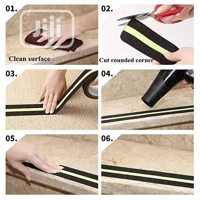 A Roll Of This 2'' Adhesive Floor Tape With Gum
