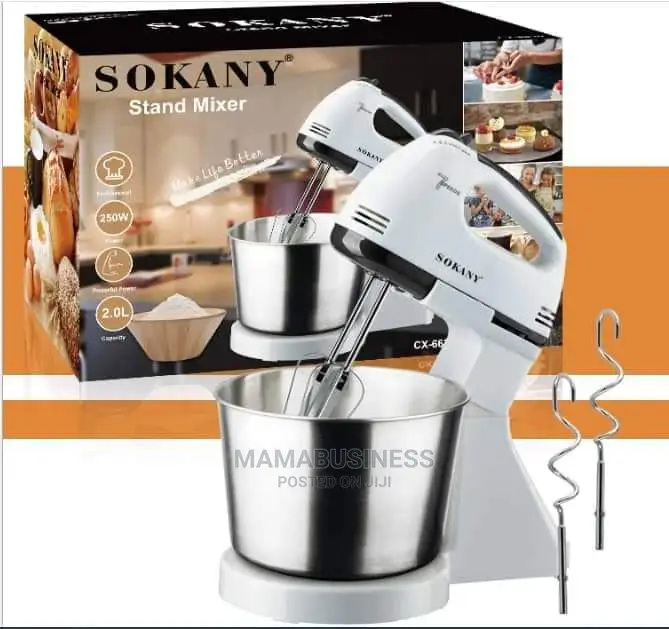 Sokany Stand Mixer Machine - 2L