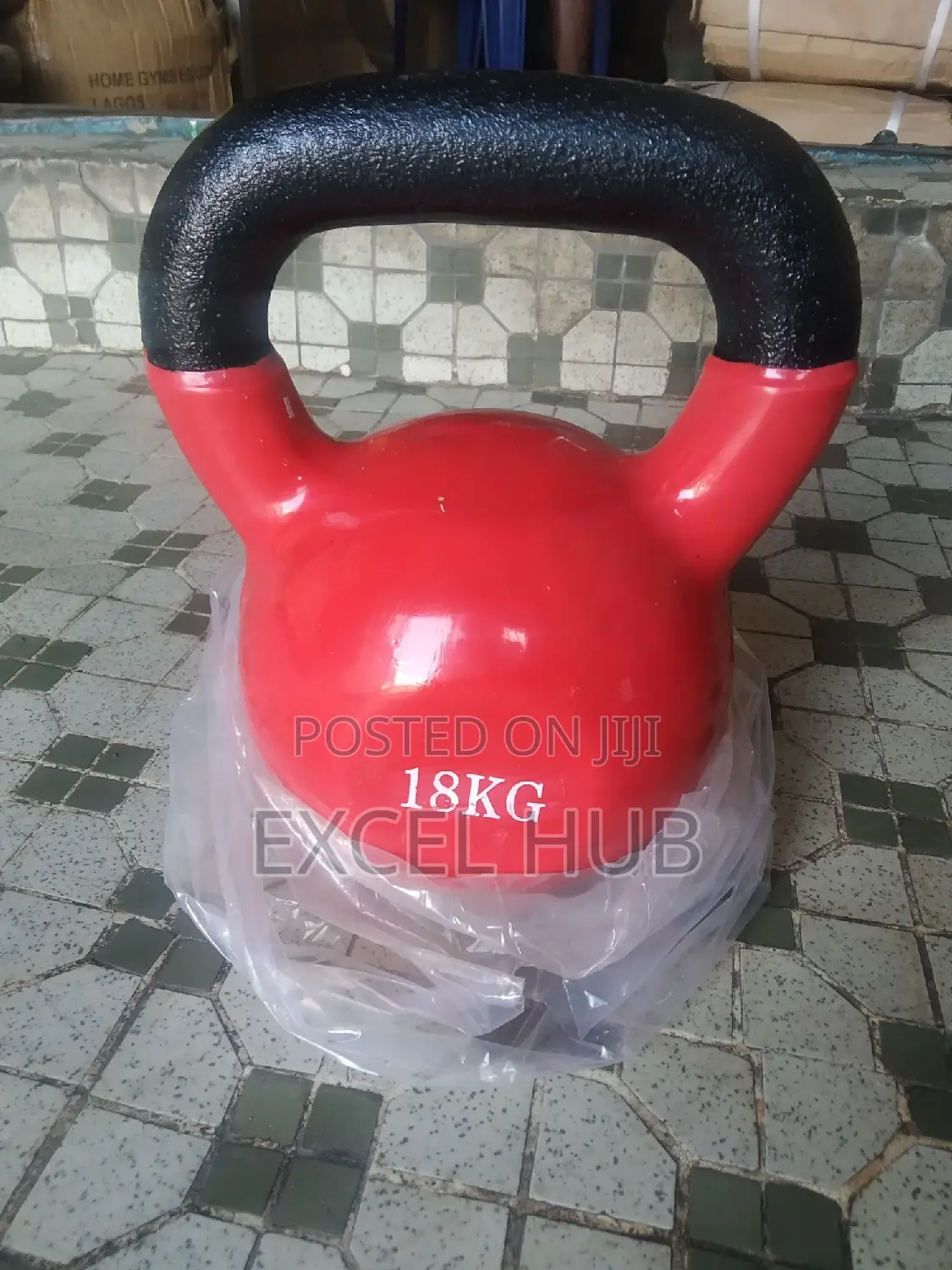 Colored 18kg Kettlebell Eewe