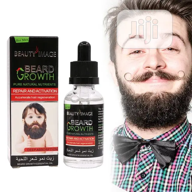 Professional Men Beard Growth Enhancer