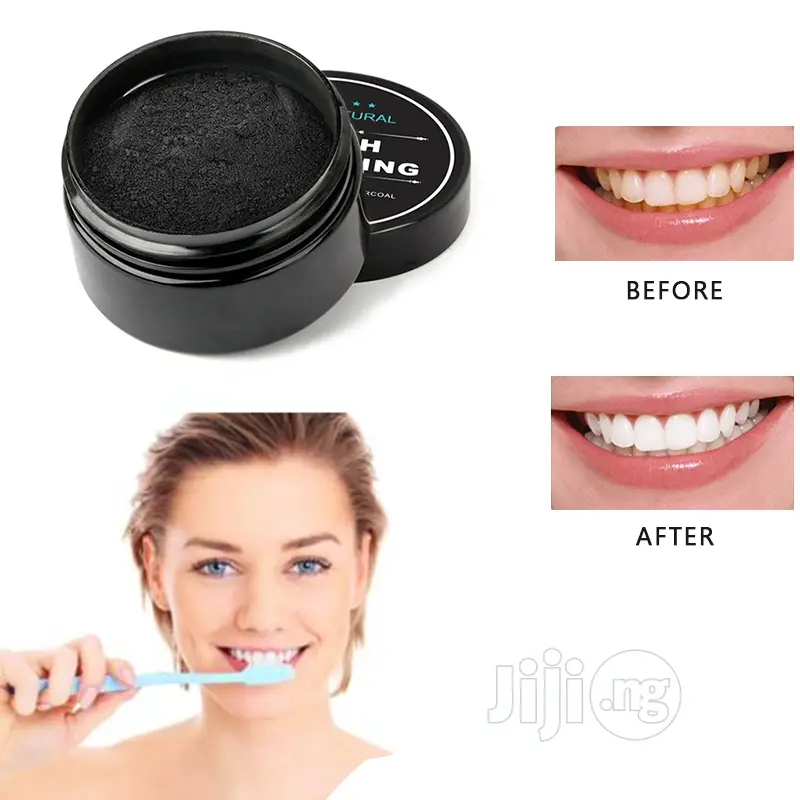 Charcoal Coconut Tooth Whitening Teeth Whitener Solution