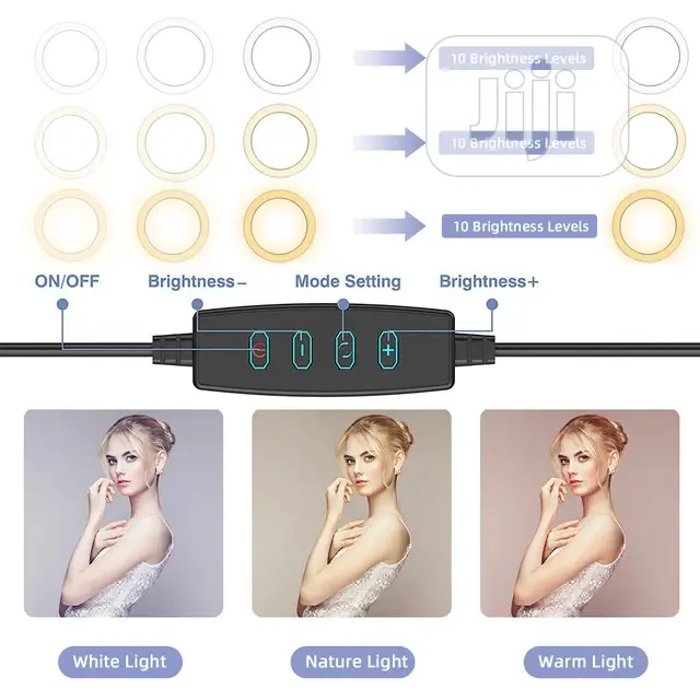 Universal Selfie Ring Light With Phone Holder