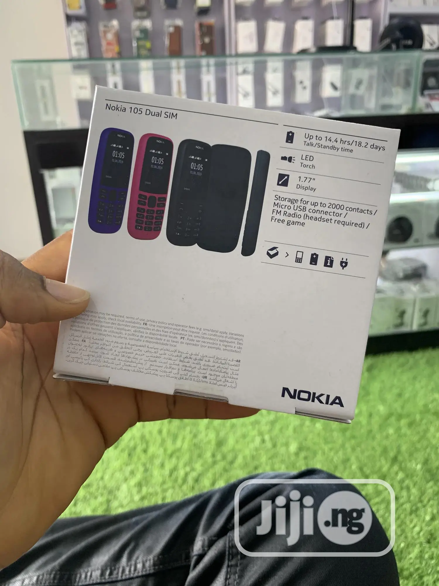 New Nokia 105 Blue