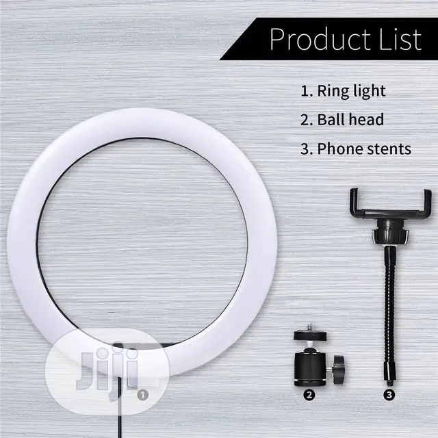 Tripod USB Selfie Light Ring Lamp