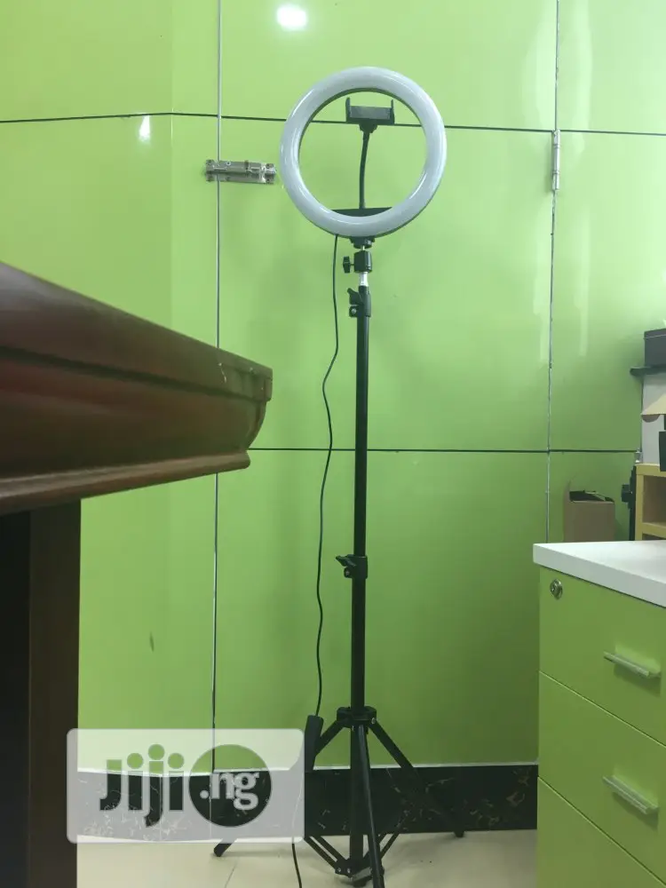 Ringlight With Tripod For Phone Youtube Makeup Video