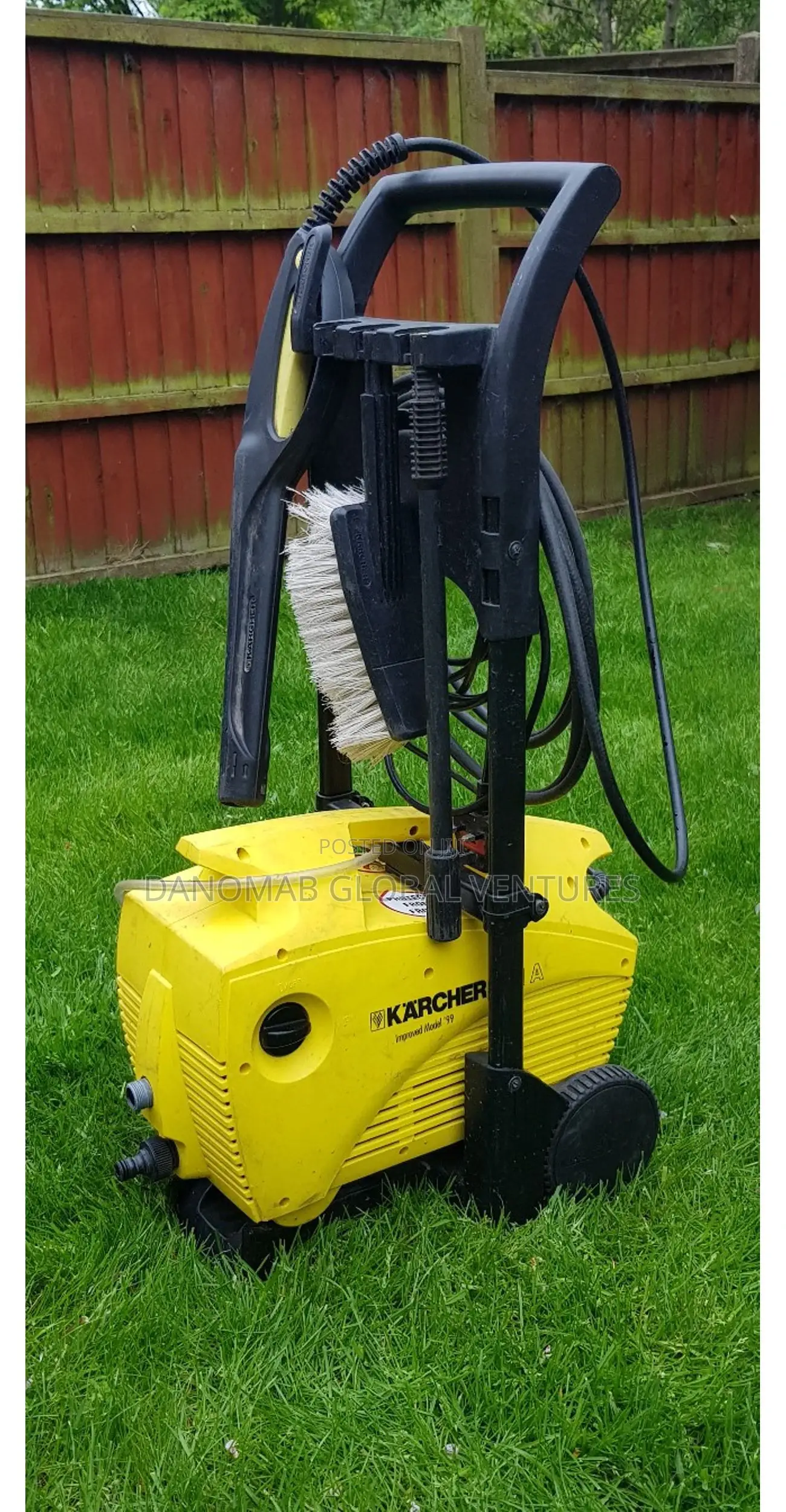 Karcher 411A High Pressure Washer for Thorough Washing