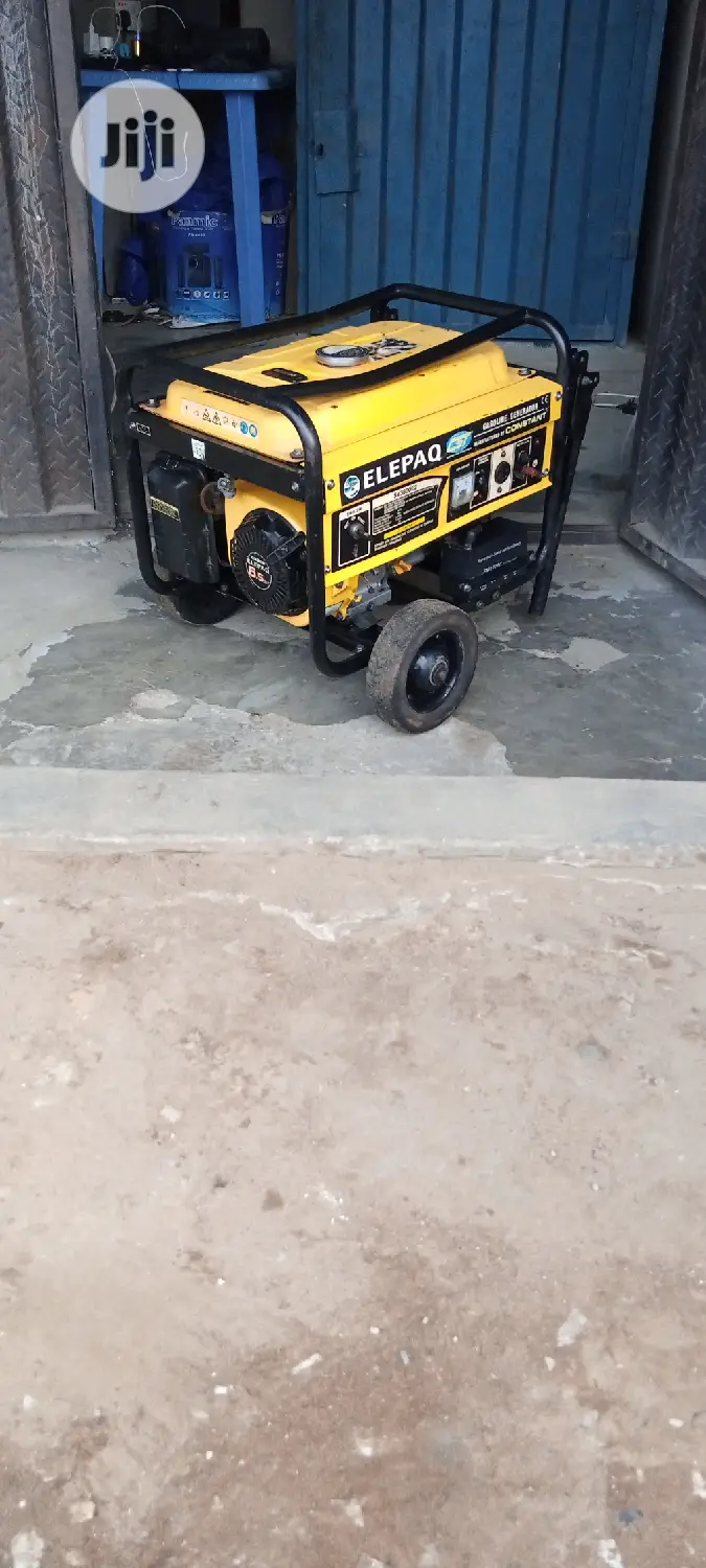 Fairly Used 2.8KVA Elepaq SV3800E2 Generator With Receipt