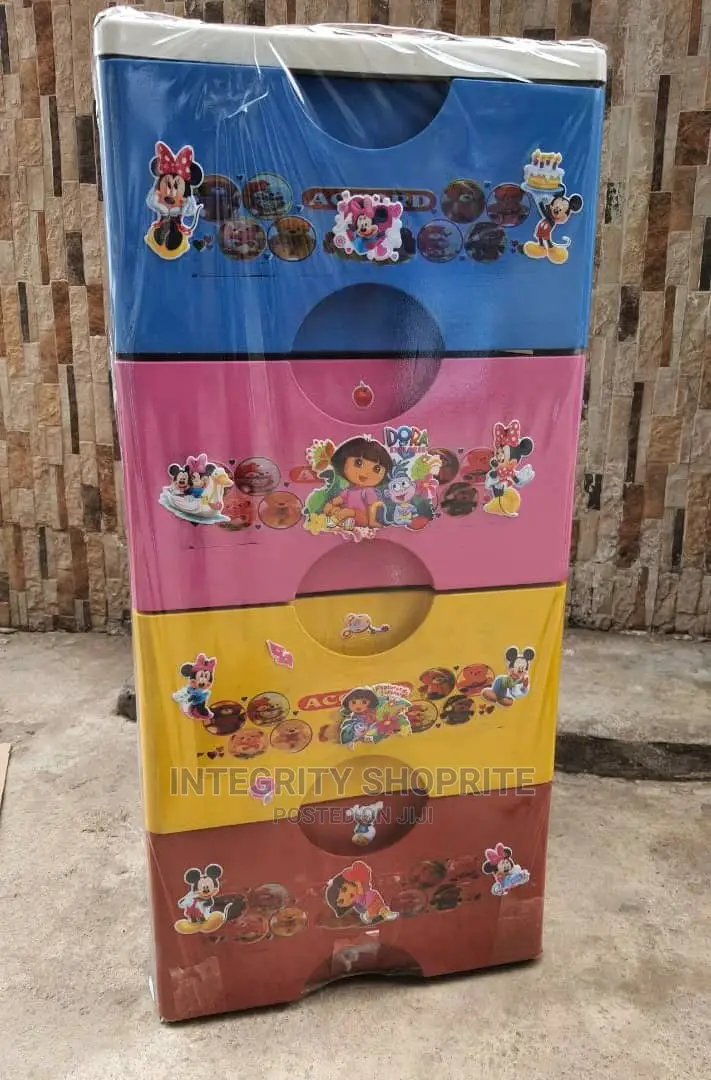 Plastic Storage Cabinet/Drawer for Kids