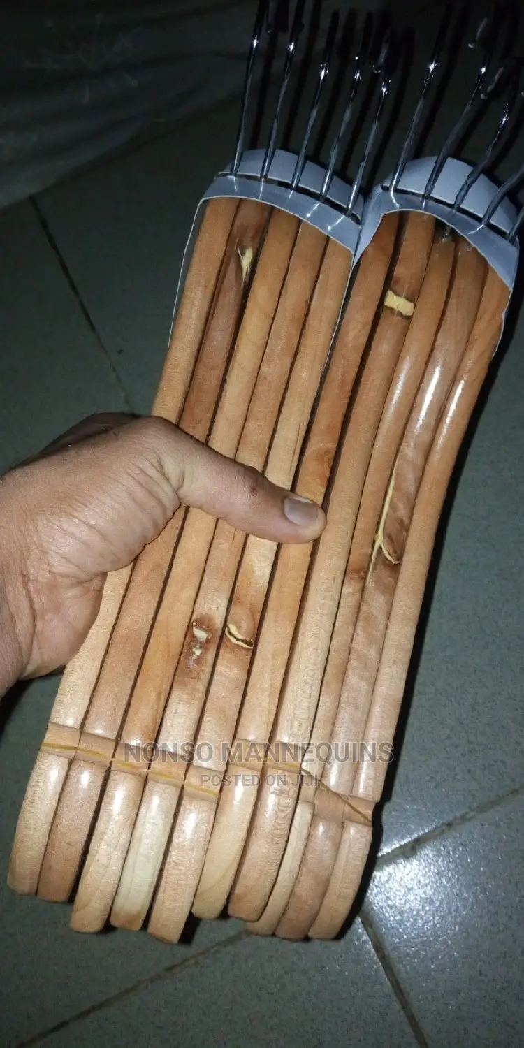 Wooden Hangers.