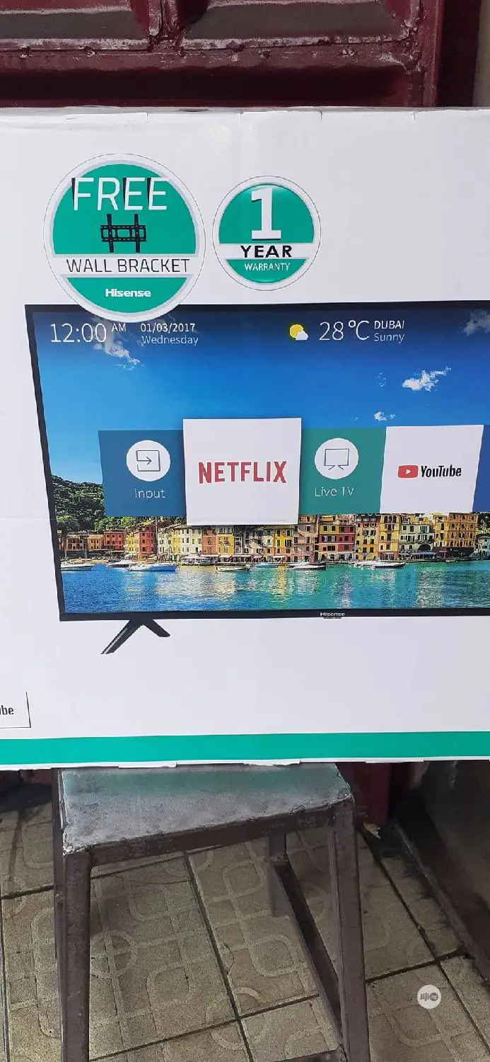 40"inches Hisense Smart Television